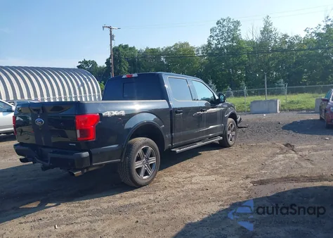 2020 Ford F-150 Lariat из США, поврежденный, VIN 1FTEW1E43LFB41345